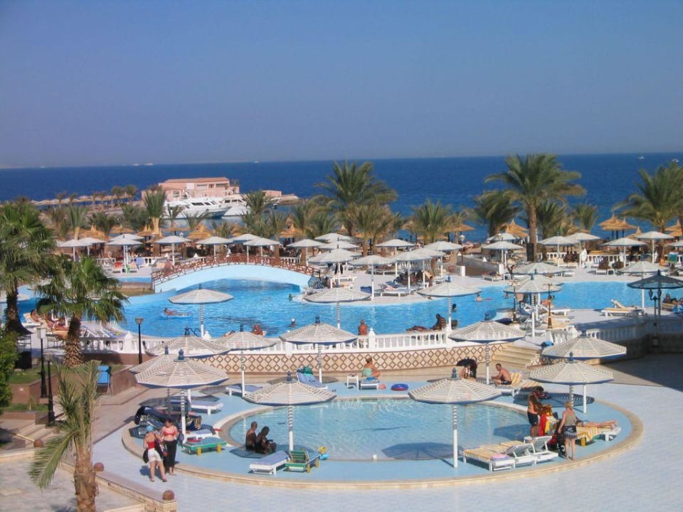 Aussicht vom Zimmer Beach Albatros Resort