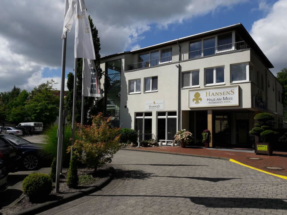 Eingang HansenS Haus am Meer