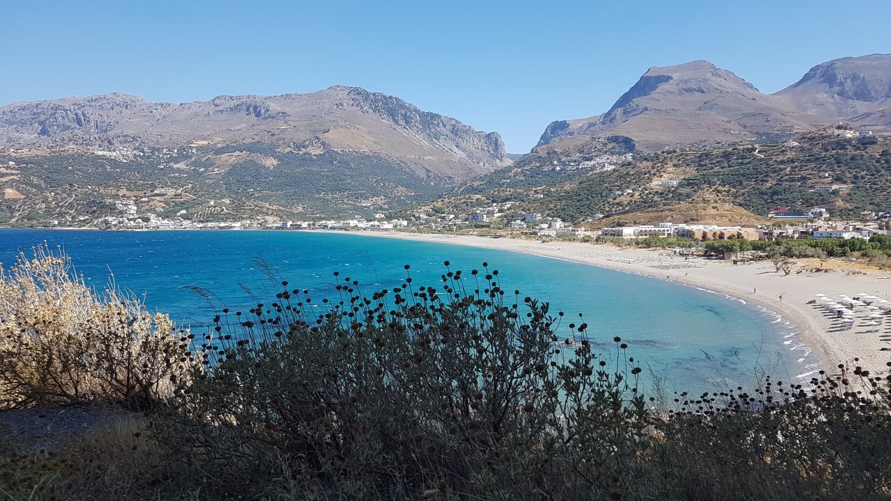 Ausblick Plakias Bay Hotel