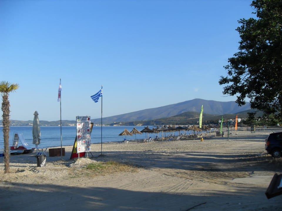 Strandanlage Atrium Hotel Thassos