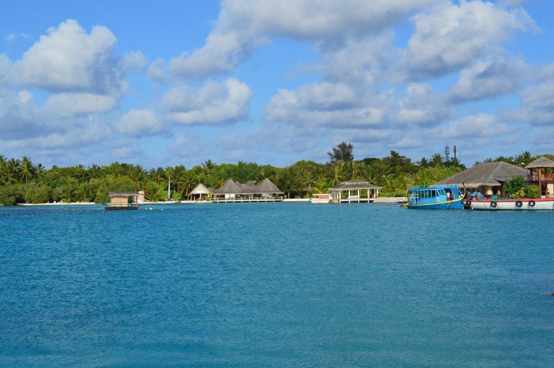 Sunset-Bar und Anleger Adaaran Select Hudhuran Fushi - Premium All Inclusive