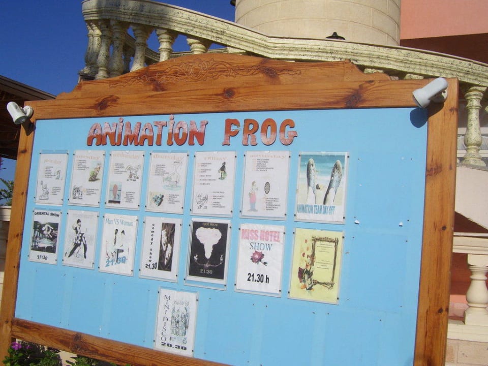 Расписание анимационной программы Pickalbatros Aqua Park Resort - Hurghada