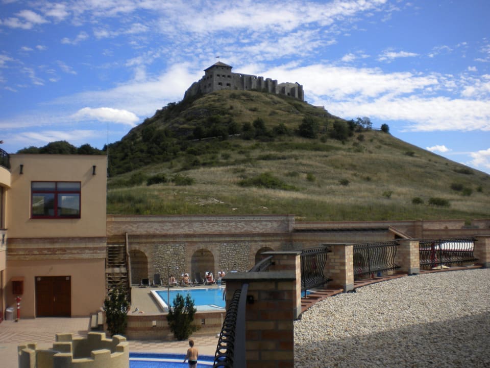 View from our room (no. 2260) Hotel Kapitany Wellness