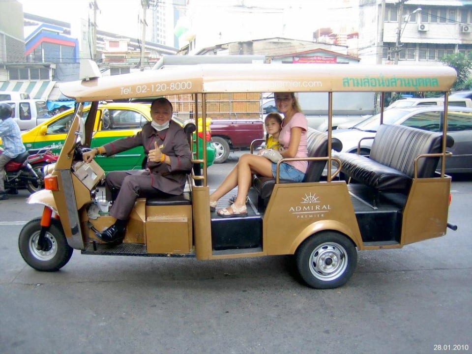 Kostenloser Tuk-Tuk Service Hotel Admiral Premier