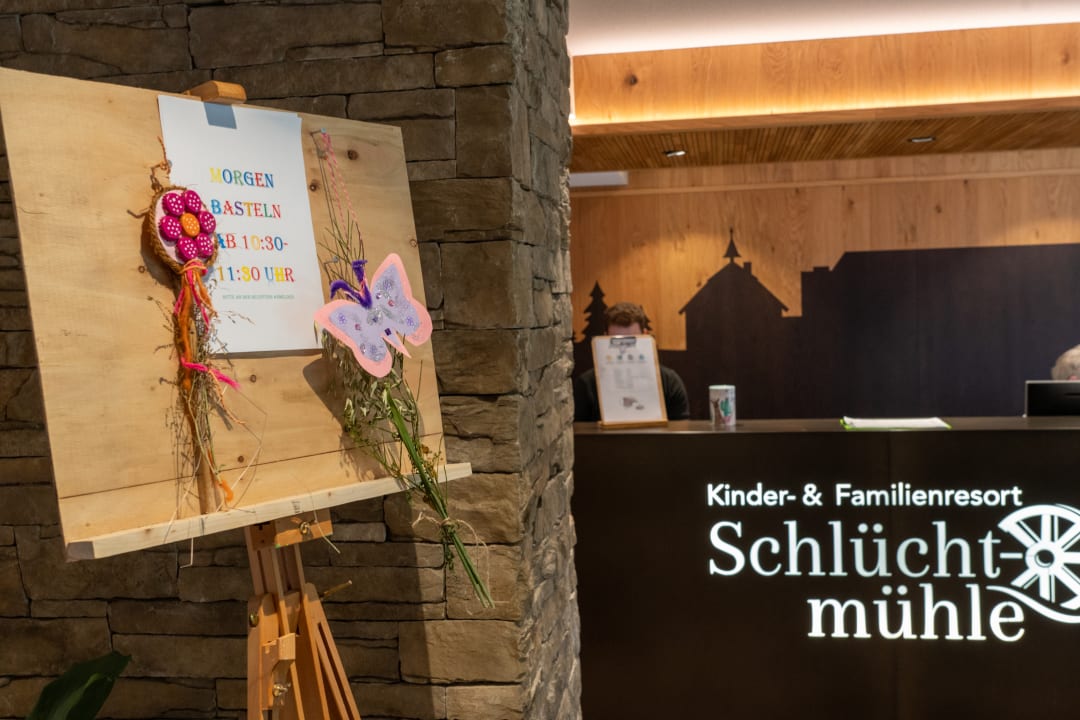 Lobby Kinder &-Familienhotel Schlüchtmühle
