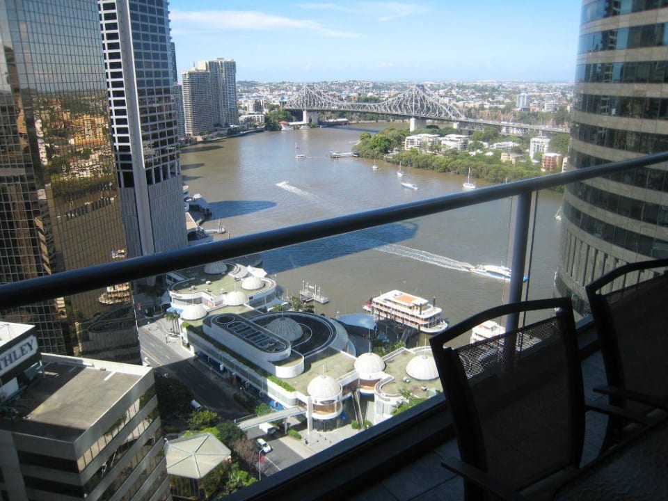 Blick auf den Brisbane River Oaks Brisbane on Felix Suites