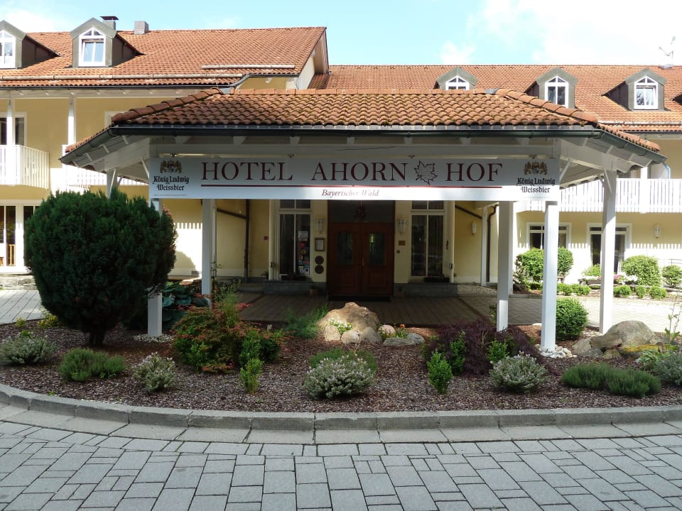 Eingangsbereich Hotel Ahornhof