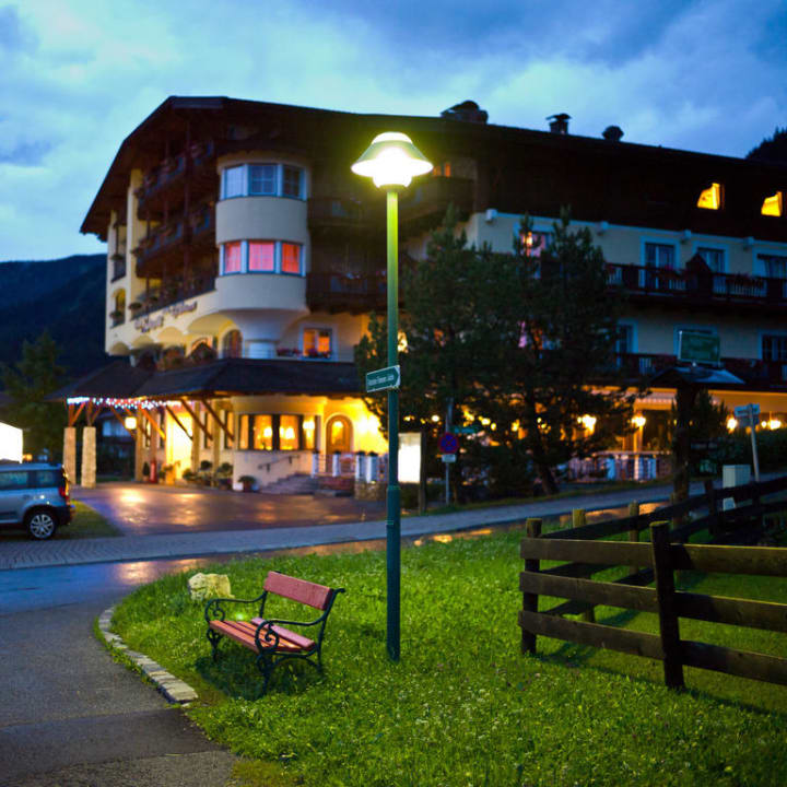 Am Abend der Ankunft Hotel Lumberger Hof