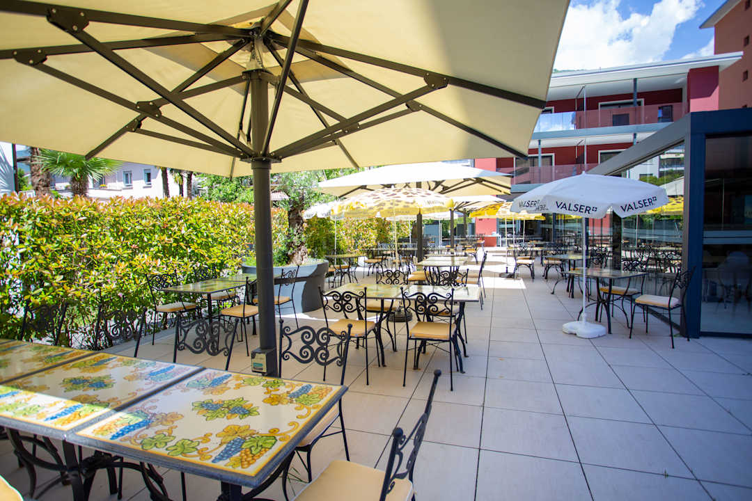 Außenansicht Hotel Bellavista Locarno