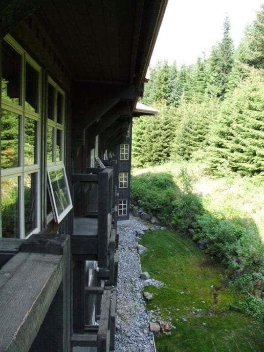 Ausblick vom Balkon Hotel Coast Blackcomb Suites