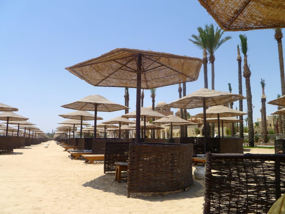 Immer ein leerer Strand perfekt Makadi Palace
