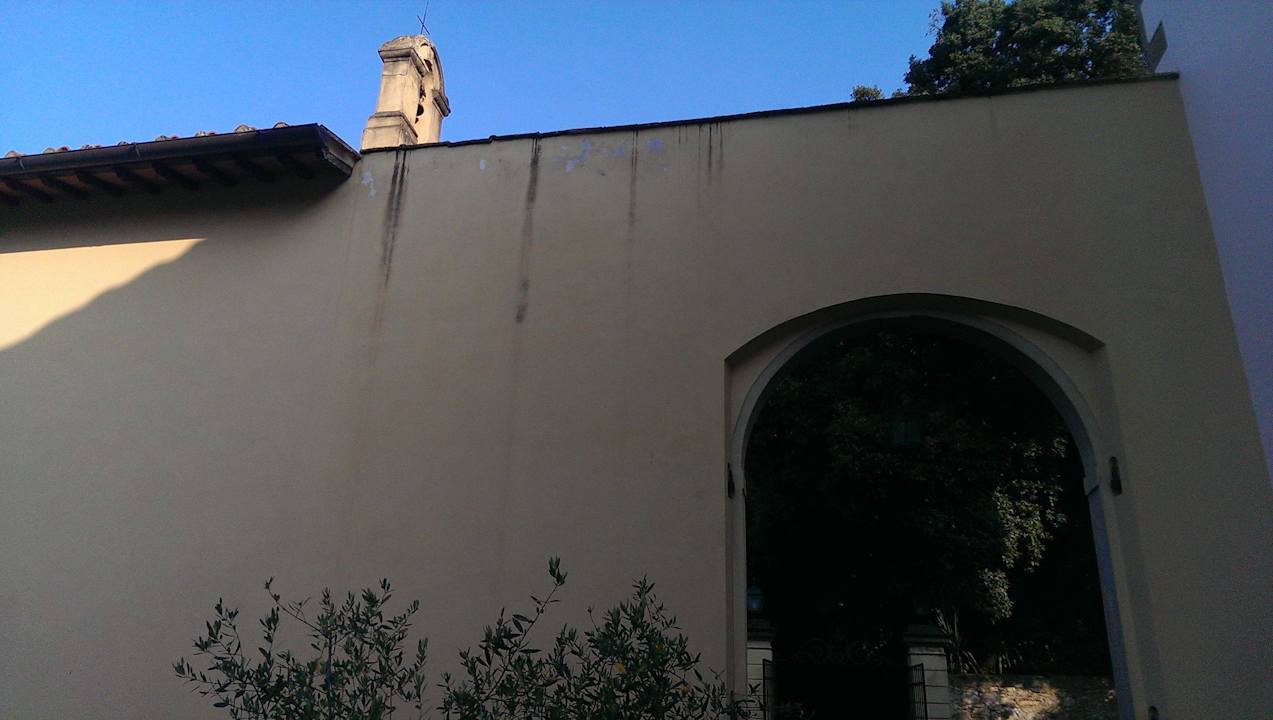 Innenhof Villa Stanley