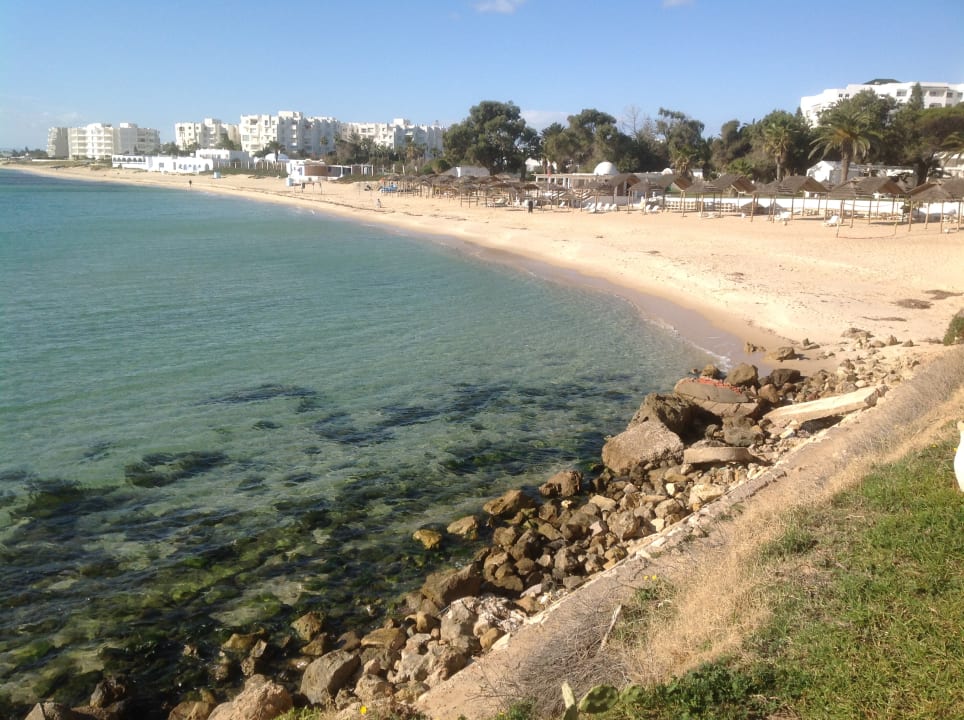 Hotel eigener Strand man kann bis Zentrum am Strandlaufen Hotel Bel Azur Thalasso & Bungalows