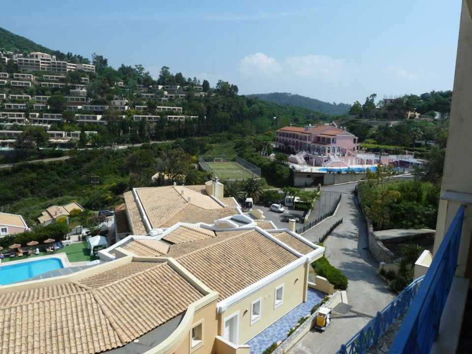 Ausblick vom Balkon Ithea Suites Hotel