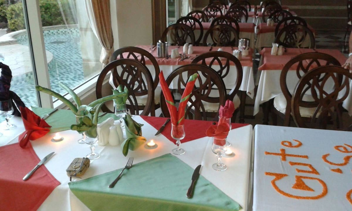 Abschiedstisch Diamond Excellence Resort & Spa