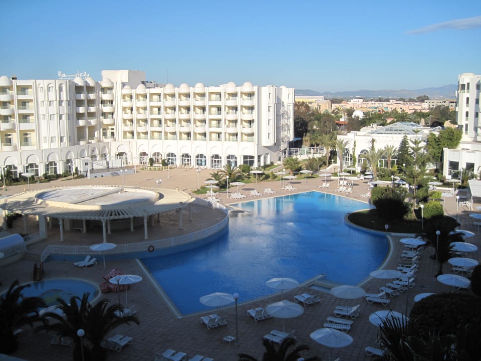 Ausblick aus meinem Zimmer El Mouradi Hammamet
