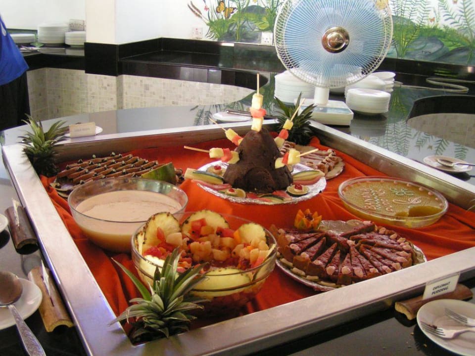 Nachspeisenbuffet Hotel Papillon Lagoon Reef