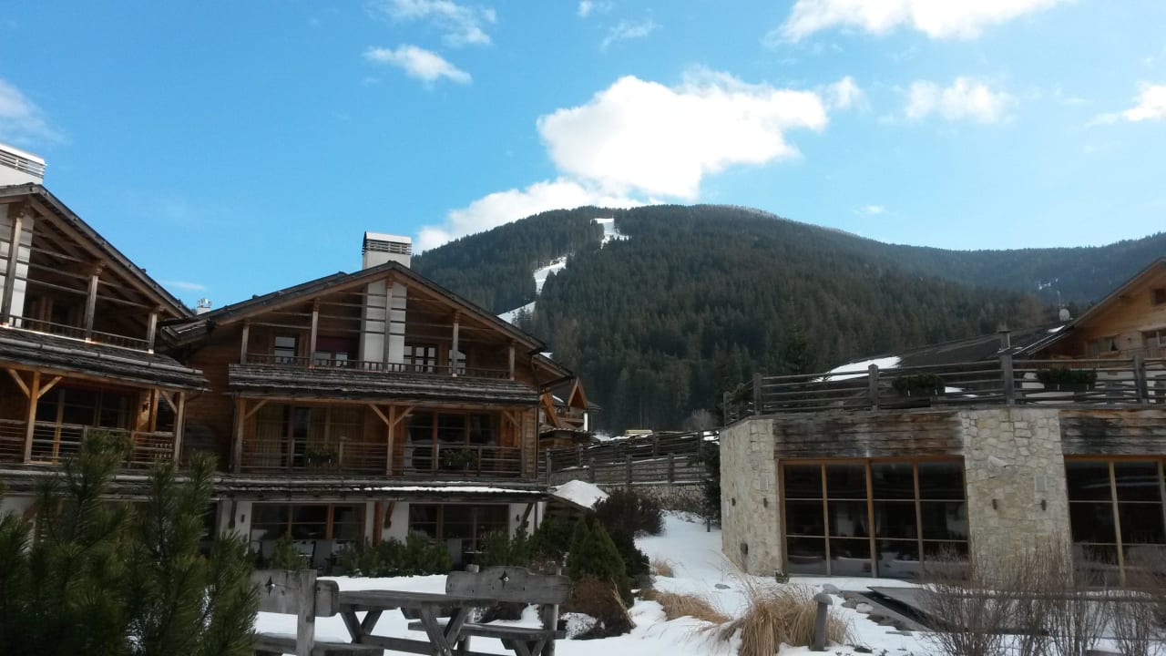Ausblick vom Chalet Post Alpina - Family Mountain Chalets
