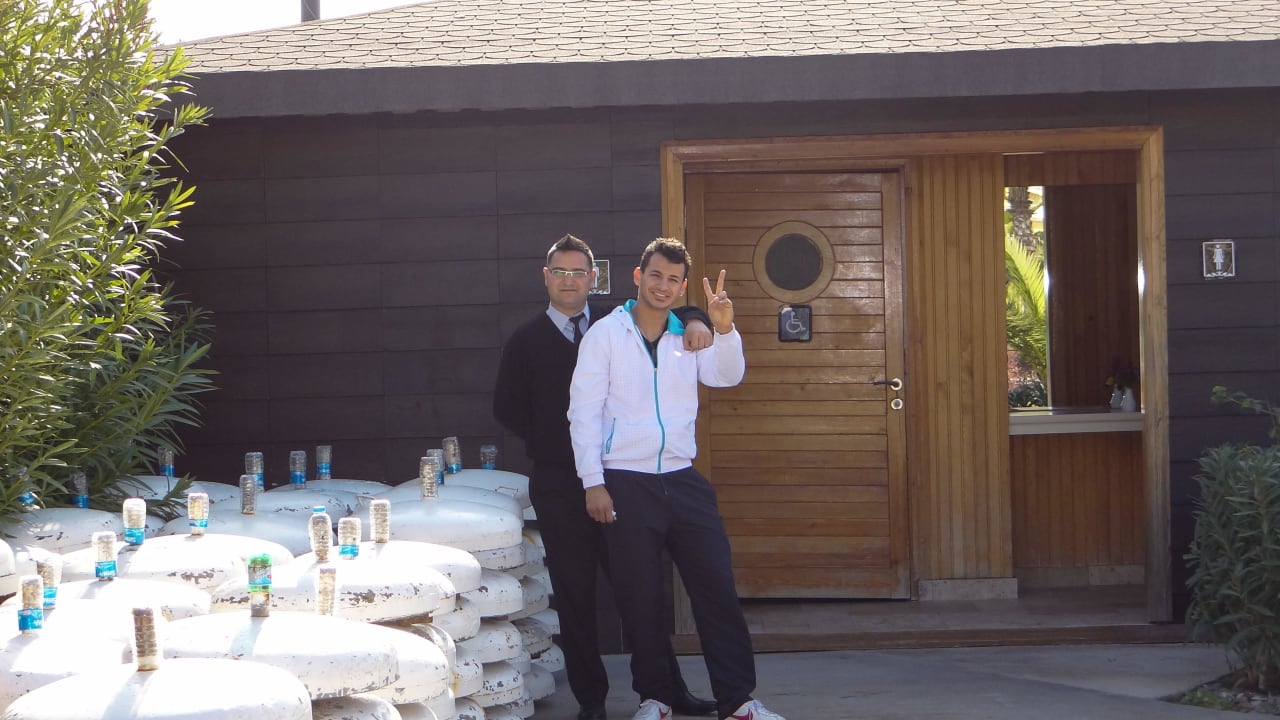 Security und Animateur Melas Lara Hotel