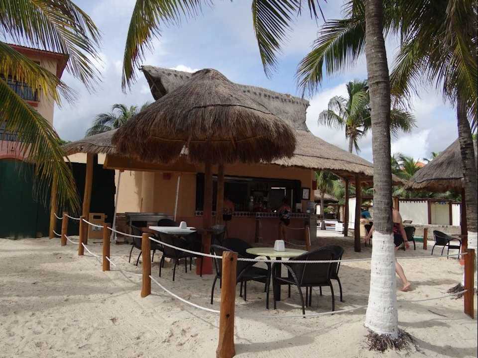 Strandbar Sandos Playacar Beach Resort