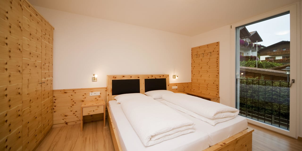 Schlafzimmer in Zirbe Residence Sylvanerhof