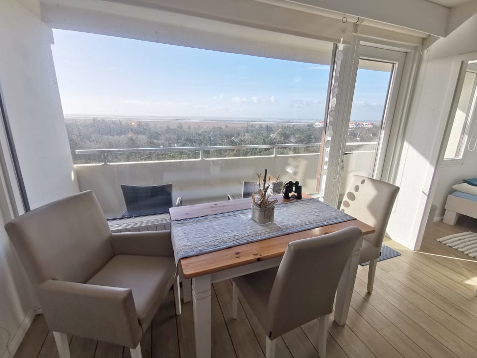 Ausblick Apartment Utkiek mit tollem Meerblick
