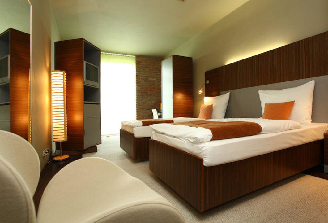 Modernes Zimmer in der Orangerie Hotel Chateau Kotěra