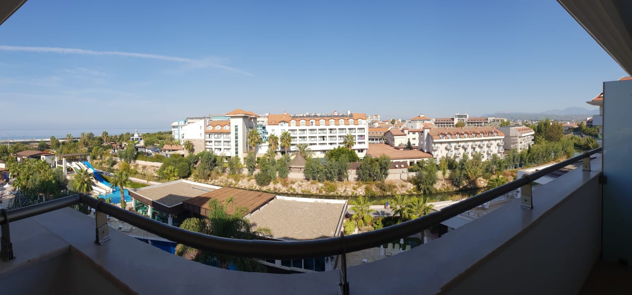 Ausblick Sunis Evren Beach Resort Hotel & Spa