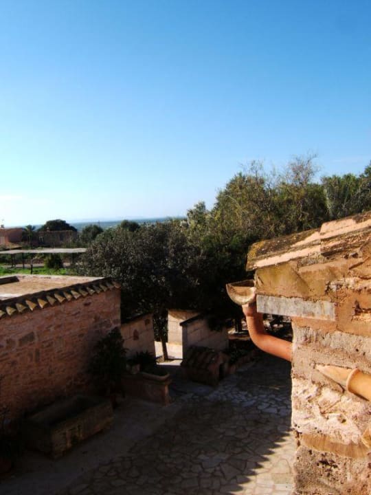 Zimmer 11 - Blick zum Parkplatz Finca Sa Carrotja - Adults only
