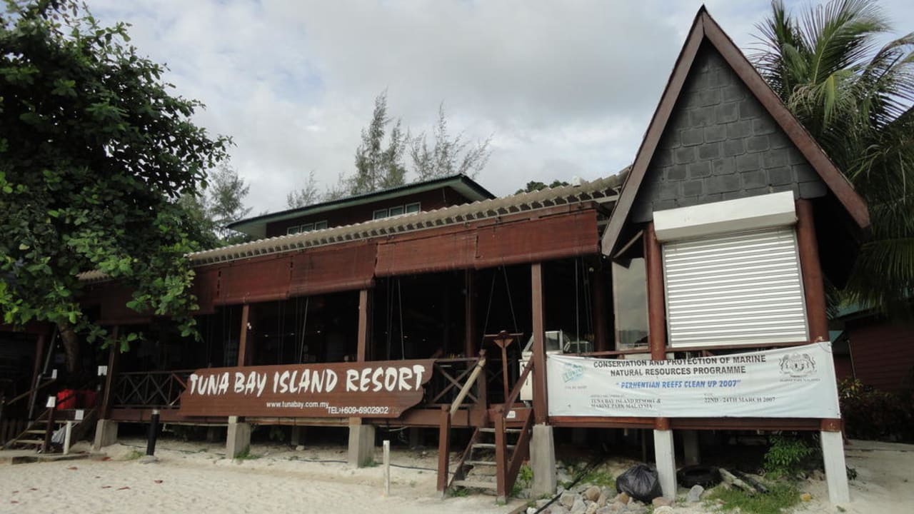 Hauptgebäude, Restaurant Perhentian Tuna Bay Island Resort