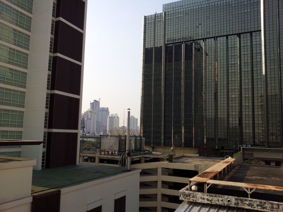 Ausblick vom Balkon I Hotel True Siam