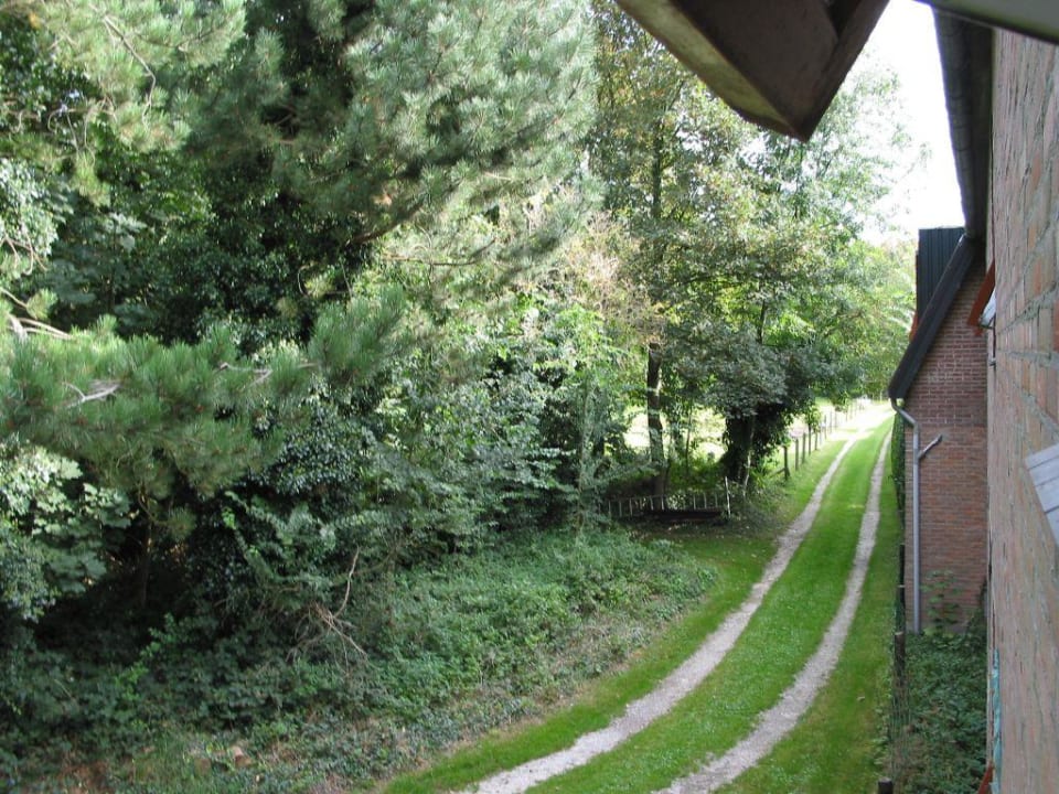 Blick nach hinten heraus Hotel de Logerij Renesse