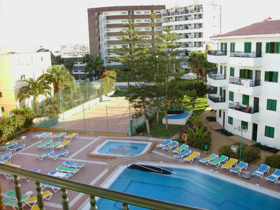 Aussicht vom Balkon Apartamentos Las Faluas