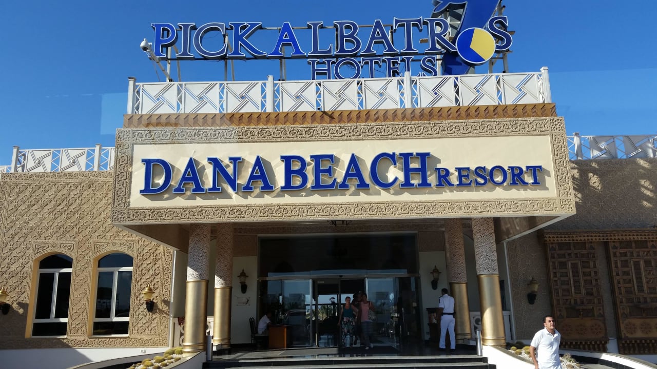Außenansicht Eingang  Pickalbatros Dana Beach Resort - Hurghada