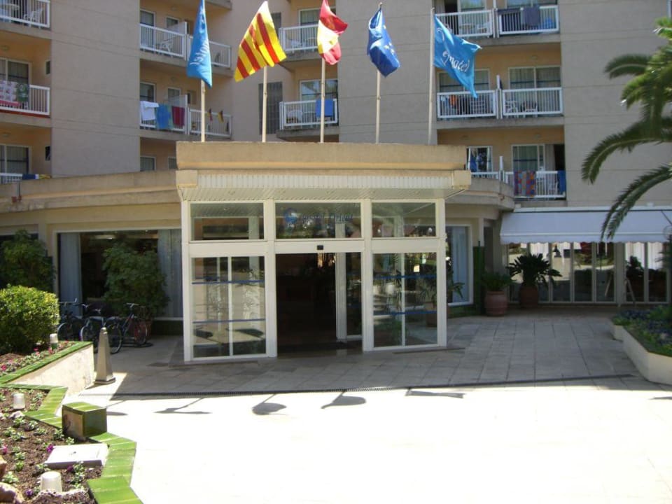 Hoteleingang Grupotel Orient