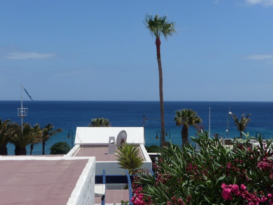 Blick von unserer Terrasse Bungalows & Appartements Playamar