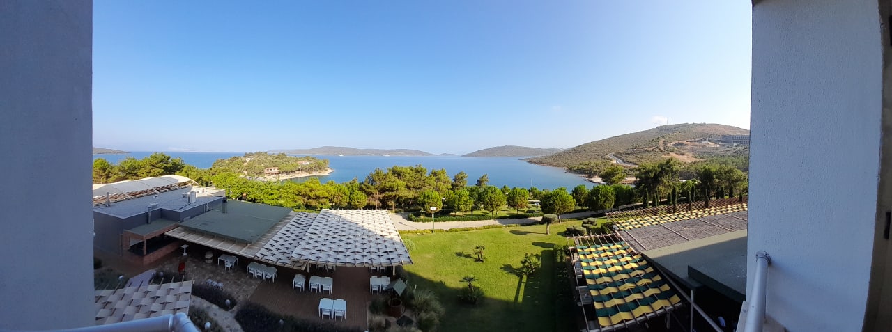 Ausblick La Blanche Island Bodrum