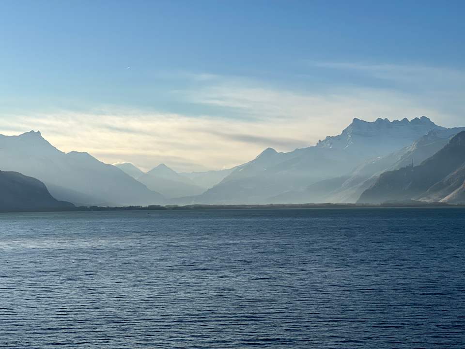 Ausblick Hotel Des Trois Couronnes