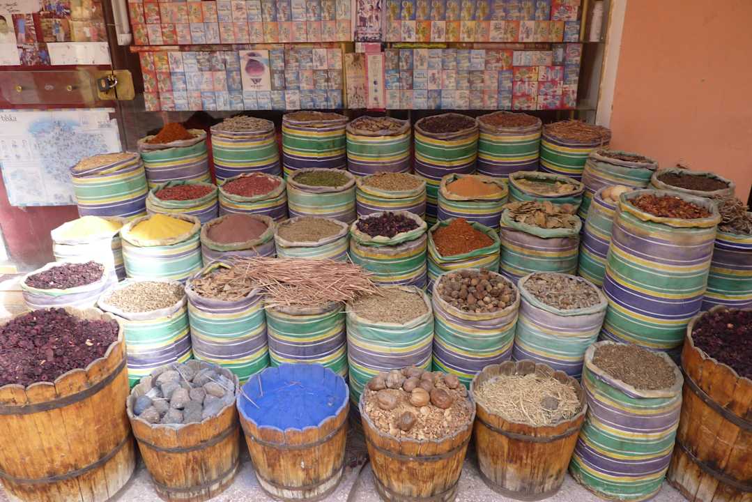 Gewürze/ Ladenpassage Pickalbatros Alf Leila Wa Leila Resort - Neverland Hurghada