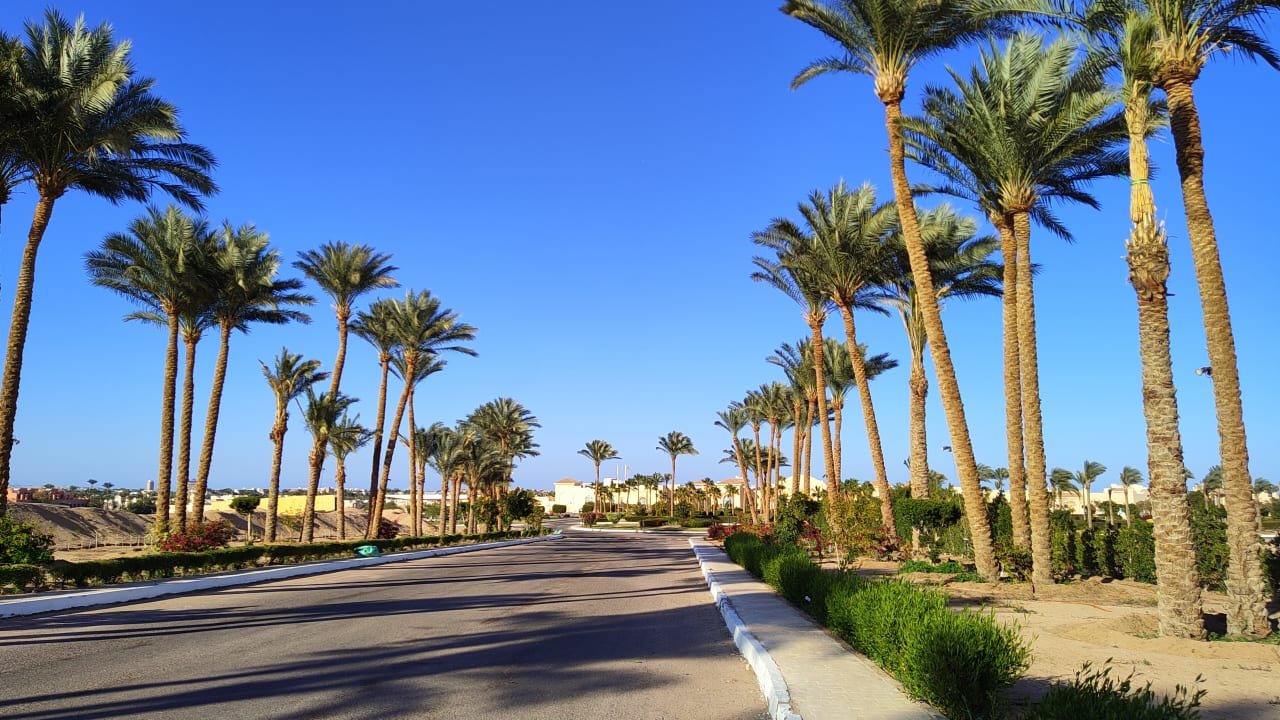 Ausblick Cleopatra Luxury Resort Makadi Bay