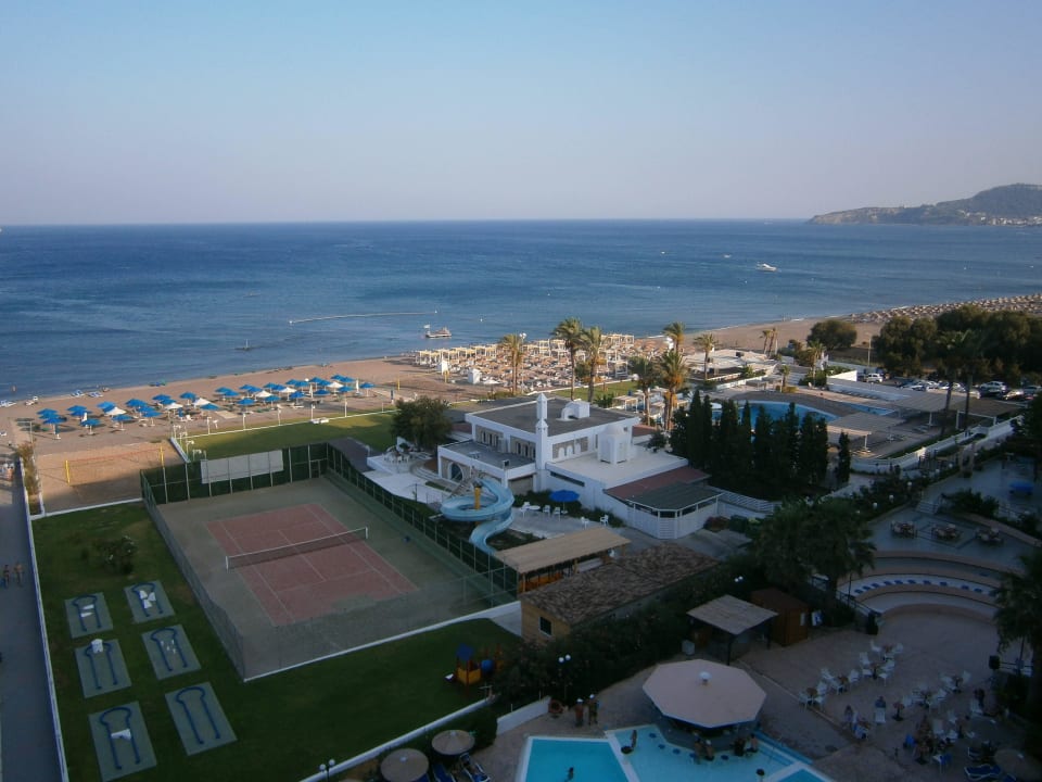 Ausblick vom Zimmer Olympos Beach Hotel