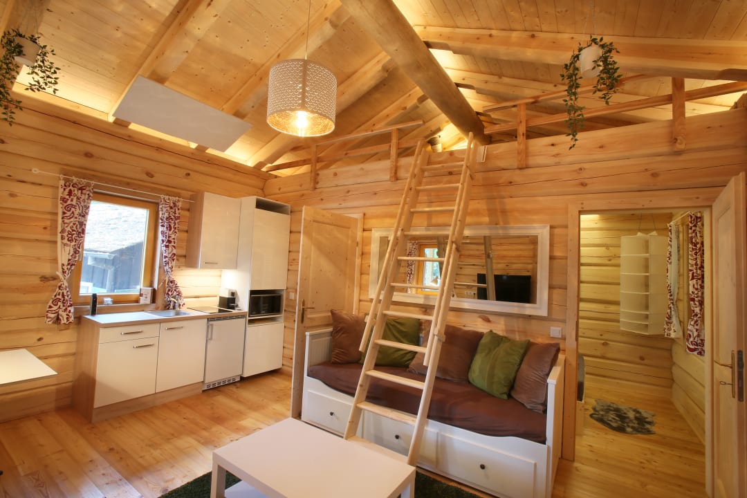 Zimmer Blockhaus Chalet Limone + Onkel Toms Hütte