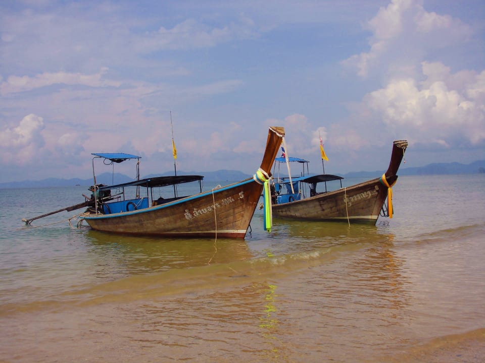 Longtailboote Dusit Thani Krabi Beach Resort