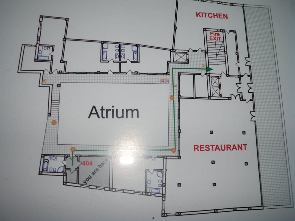 Zimmerplan Hotel Shah Palace