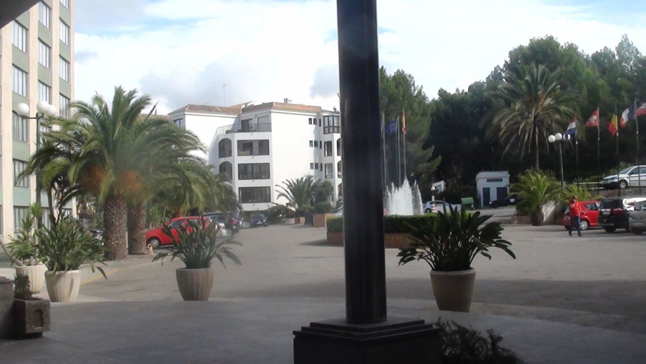 Vom Eingang in den Hof Hotel Vibra Beverly Playa