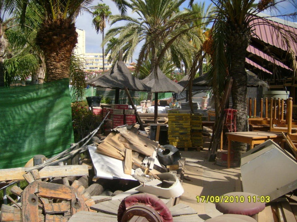 Bauarbeiten HL Miraflor Suites Hotel