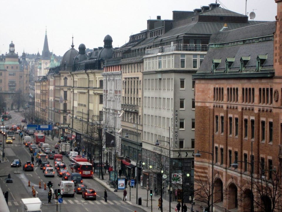 View from Radisson Viking hotel Freys Hotel