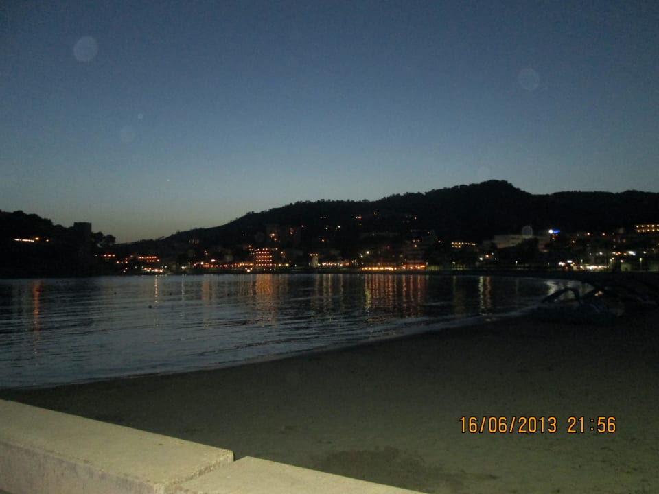 Bei Nacht ist der Ausblick noch schöner!!! Valentin Somni Hotel & Suites