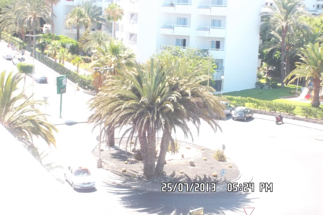 Ausblick zur strasse MUR Hotel Neptuno Gran Canaria