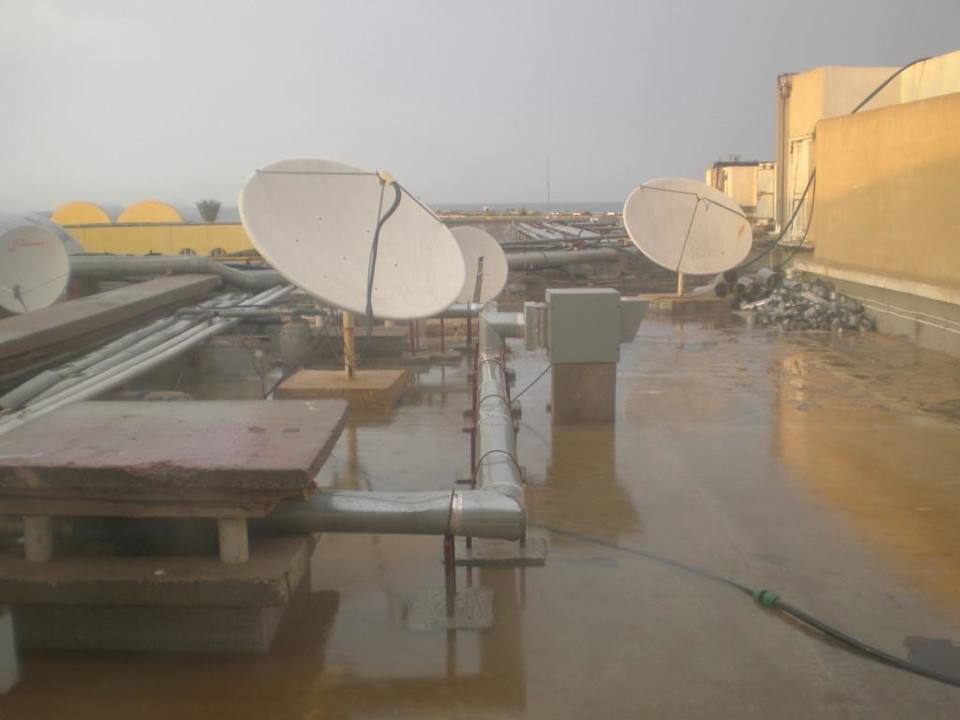 Blick aufs Dach Houda Golf & Beach Club